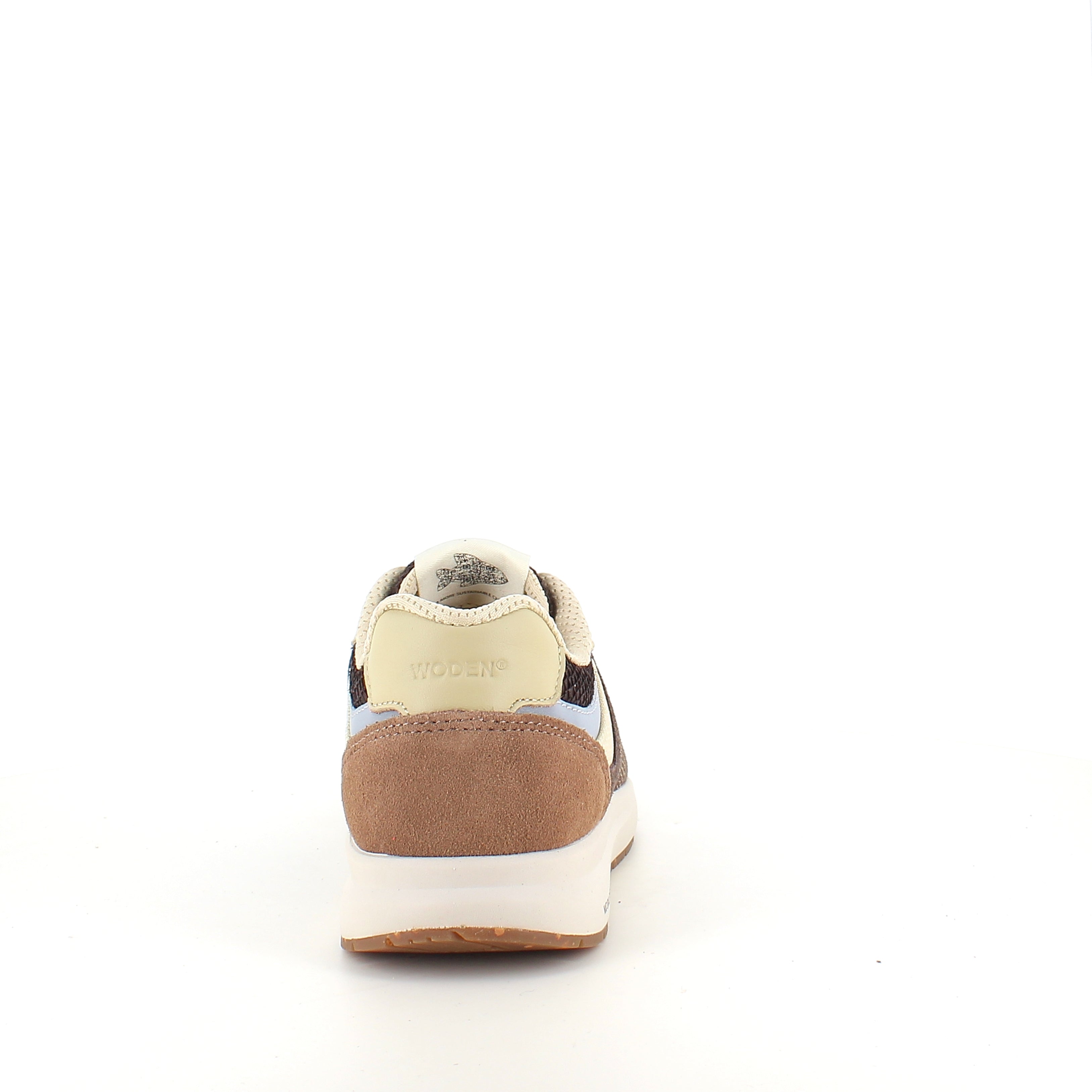Woden Rigmor Open Mesh – lett og pustende sneaker i Chocolate Multi