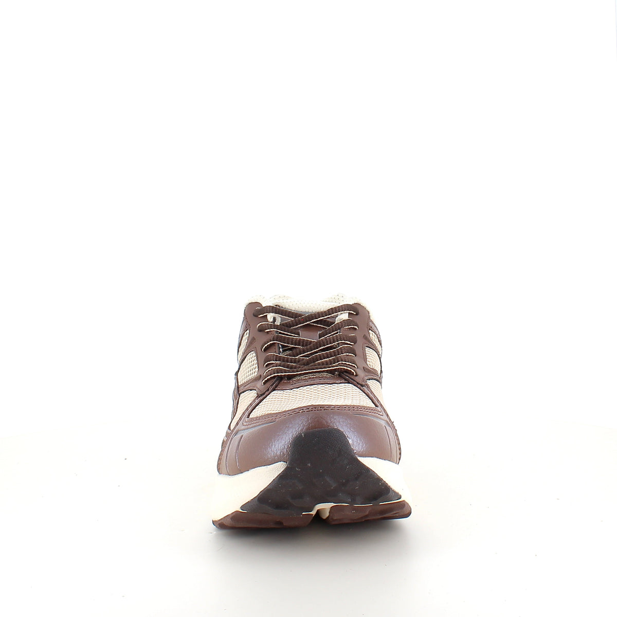 Woden Freja Runner – brun sneaker med lett rullesåle