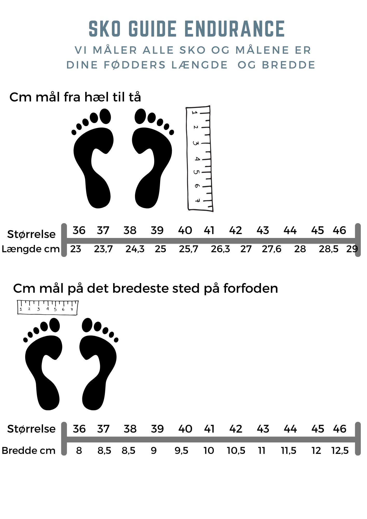 Blå ComfortFit-sneakers fra Endurance