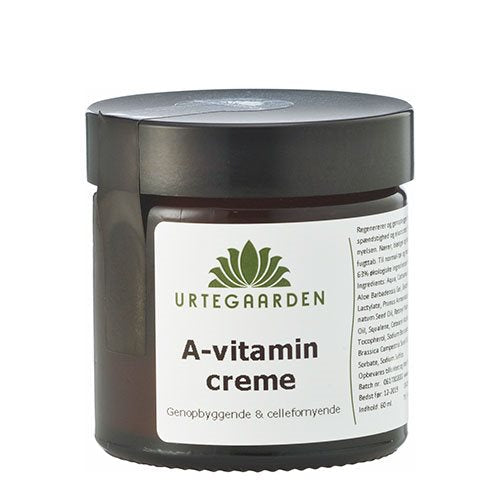 Urtegaarden A-vitamin creme – Fuktgivende ansiktskrem for alle hudtyper
