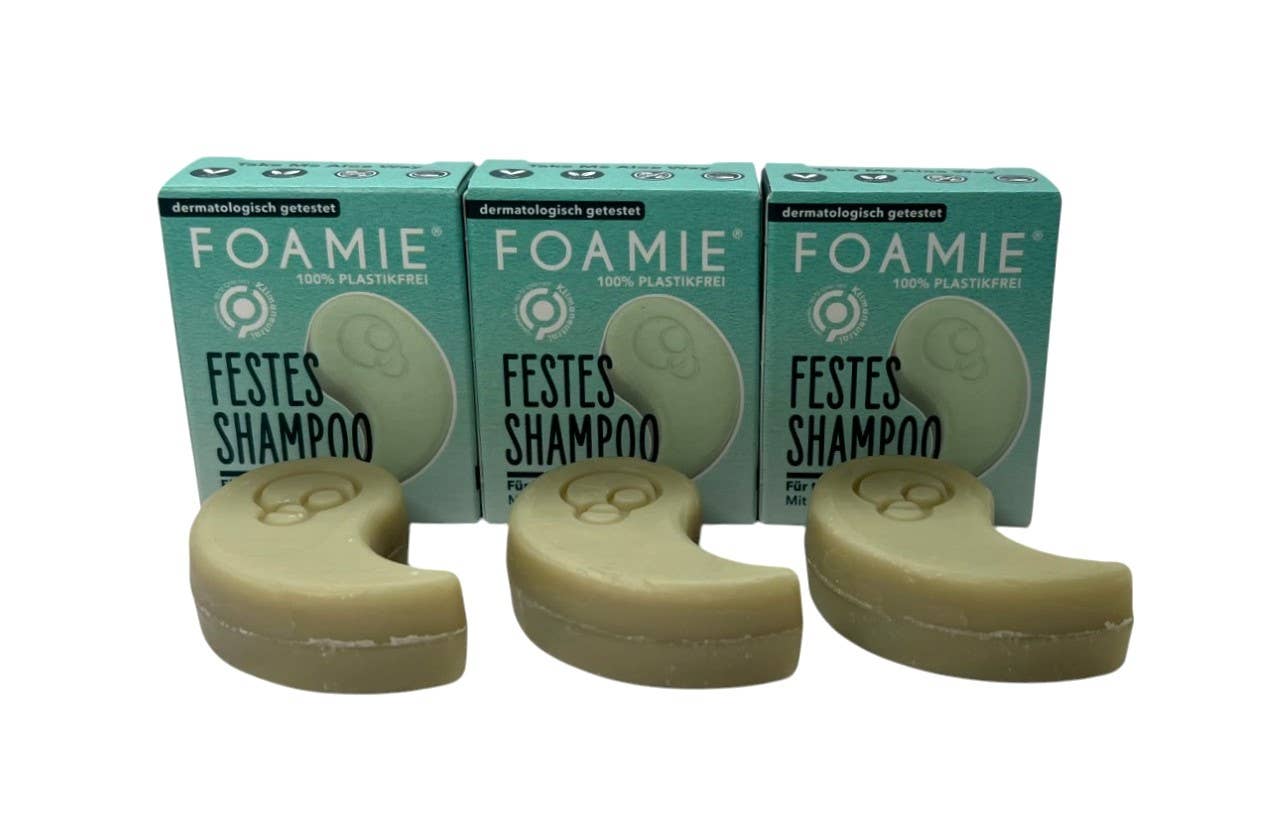 FOAMIE fast sjampo i reisestørrelse
