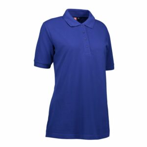 Nybo kongeblå dame Prowear-polo, slitesterk, klassisk