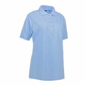 Nybo Lysebla Dame Prowear Polo, Ekstra Slitesterk, Forkrympet