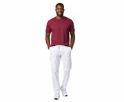 Nybo Bordeaux Herre Basic T-skjorte, Klassisk modell, Bevarer fasongen