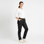Nybo Sort Unisex New Gen Bukser, 4-veis stretch, justerbar elastikk