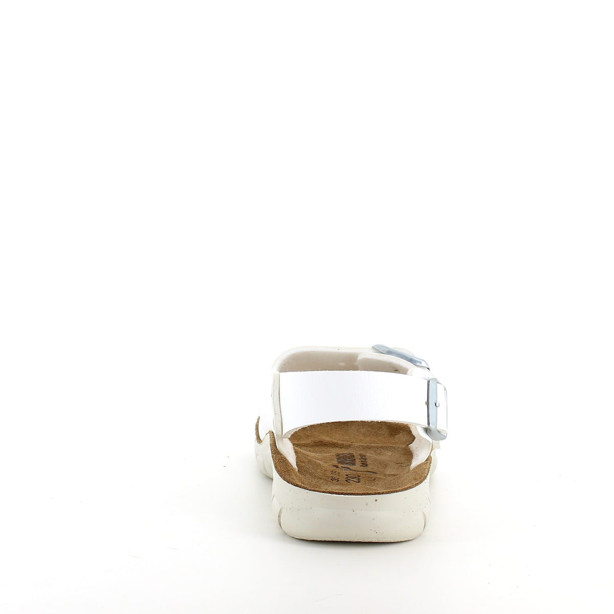 Hvit Birkenstock Kano-sandal med sklisikre såler