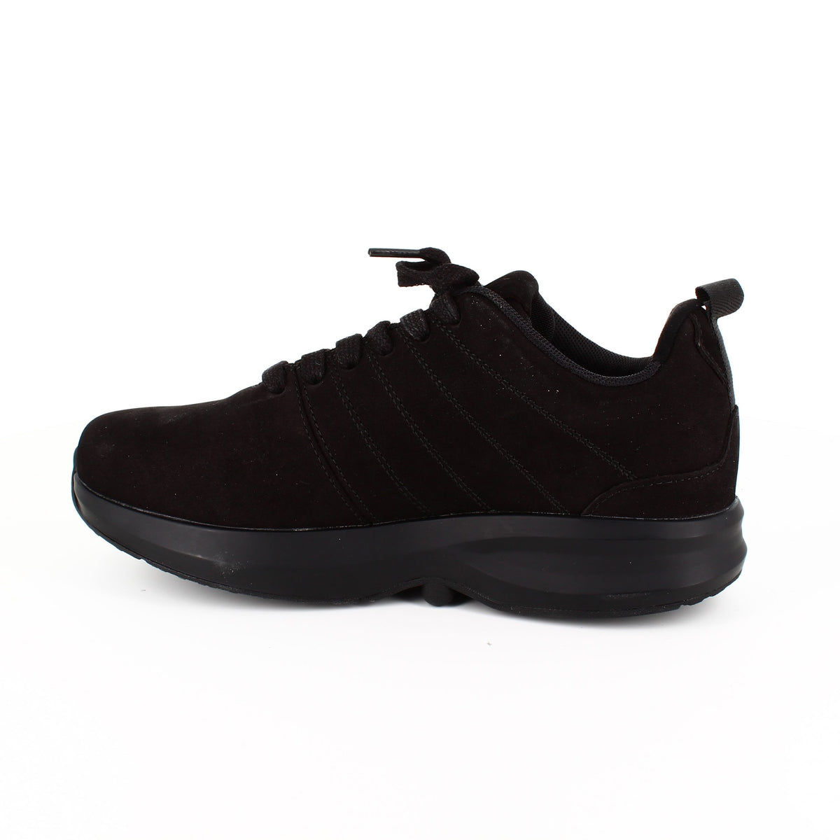 Svarte Gaitline-sneakers i nubuck-skinn