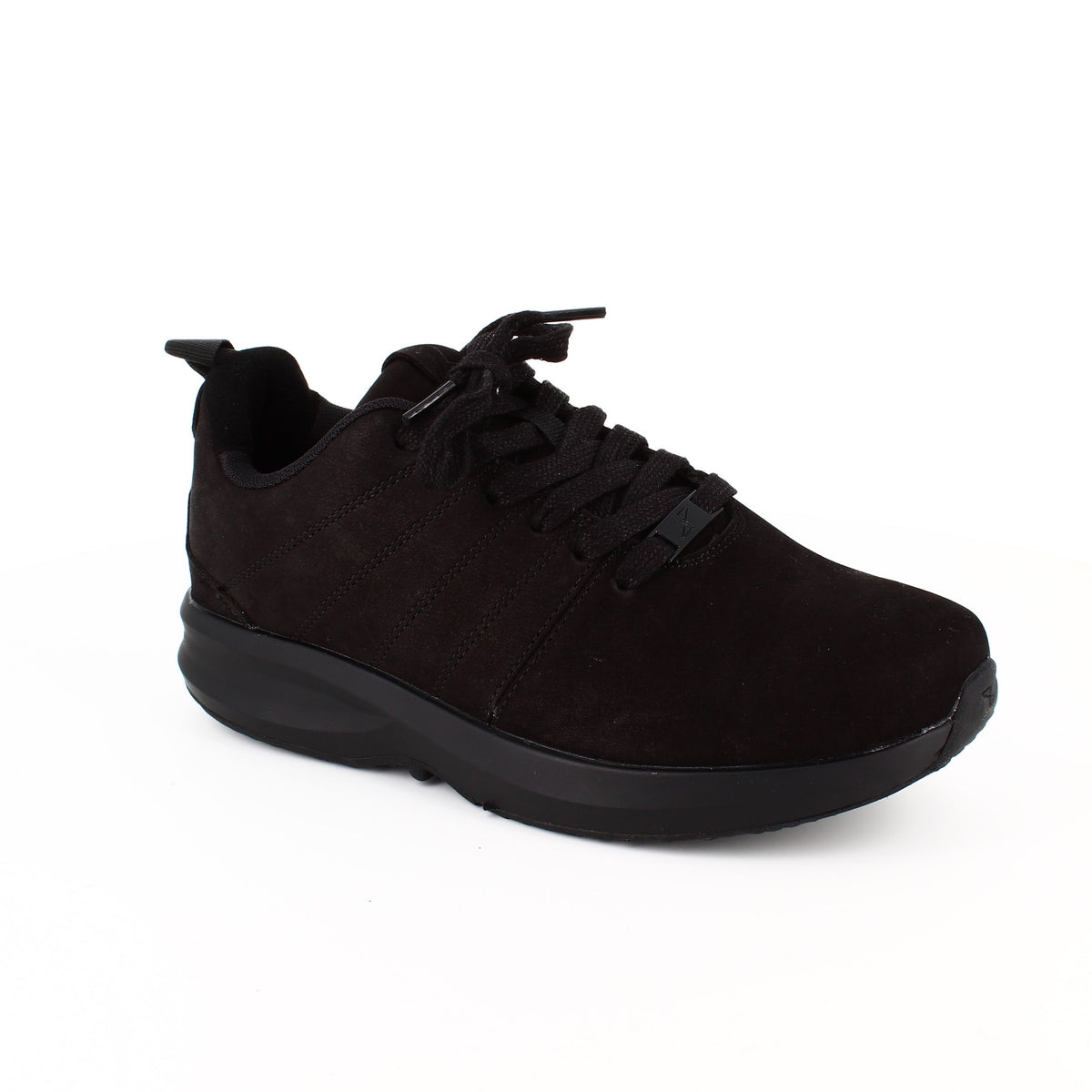 Svarte Gaitline-sneakers i nubuck-skinn