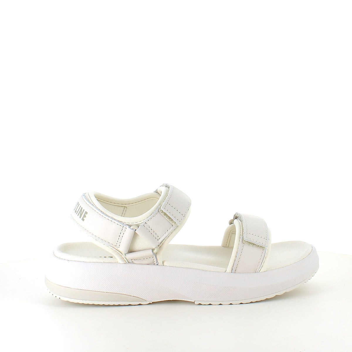 Gaitline sandal – hvit med hvit såle & SGL Technology™