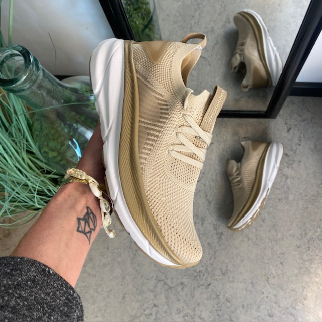 Beige Step-on-sko fra Rugged Gear