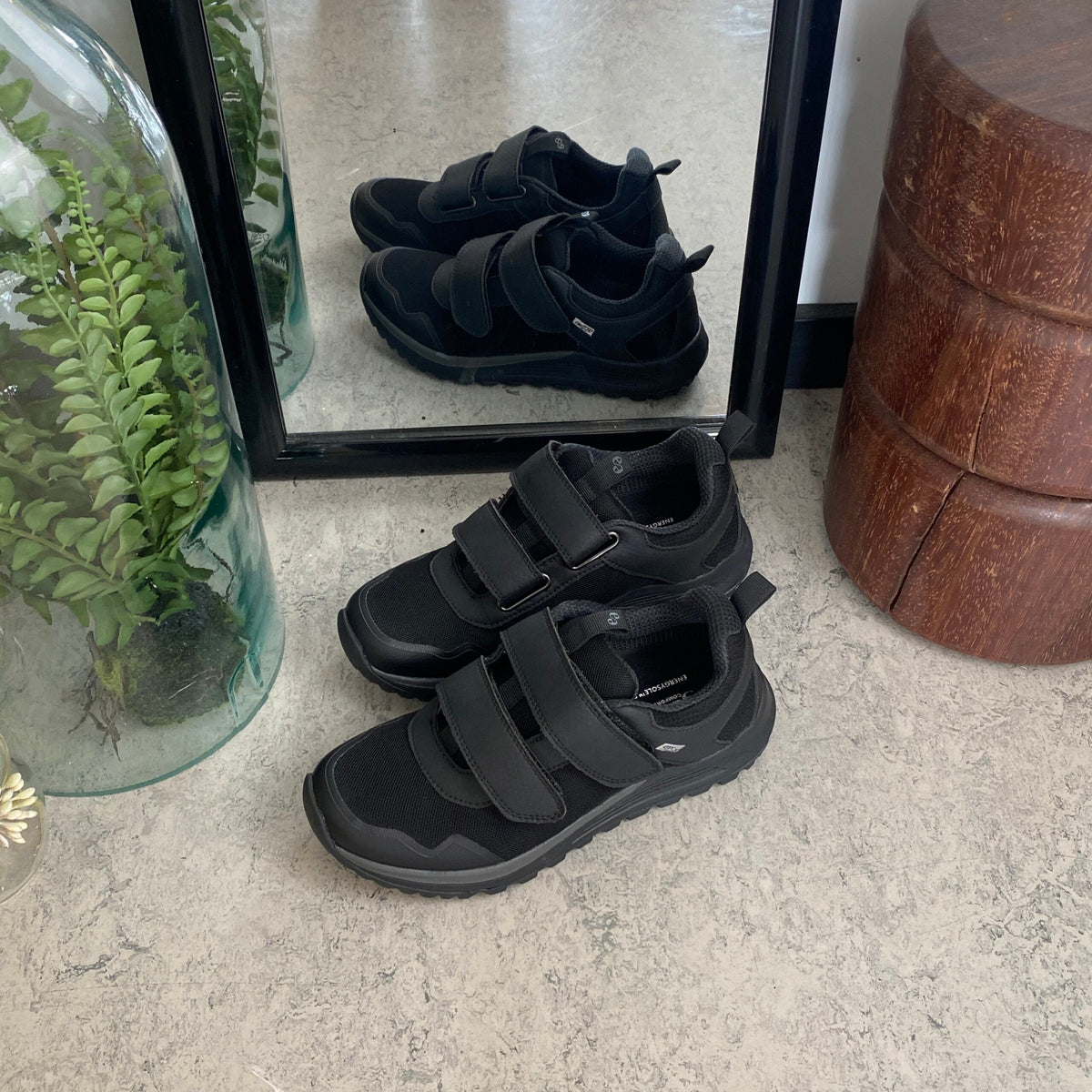 Green Comfort sko med borrelås