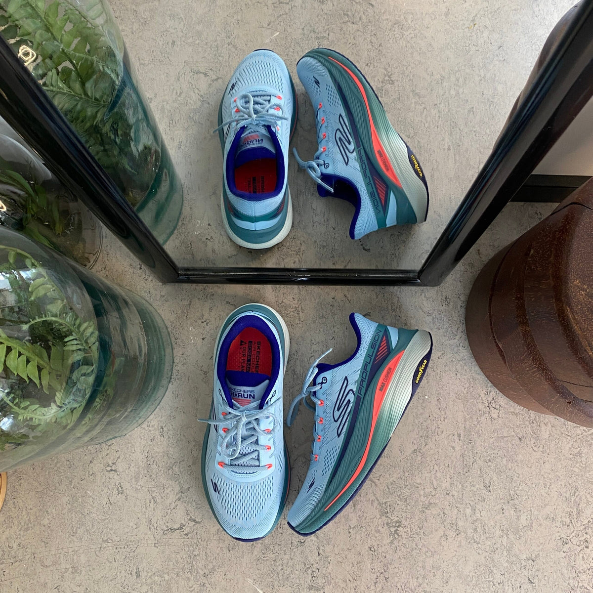 Åndbar MaxChusion-sko fra Skechers