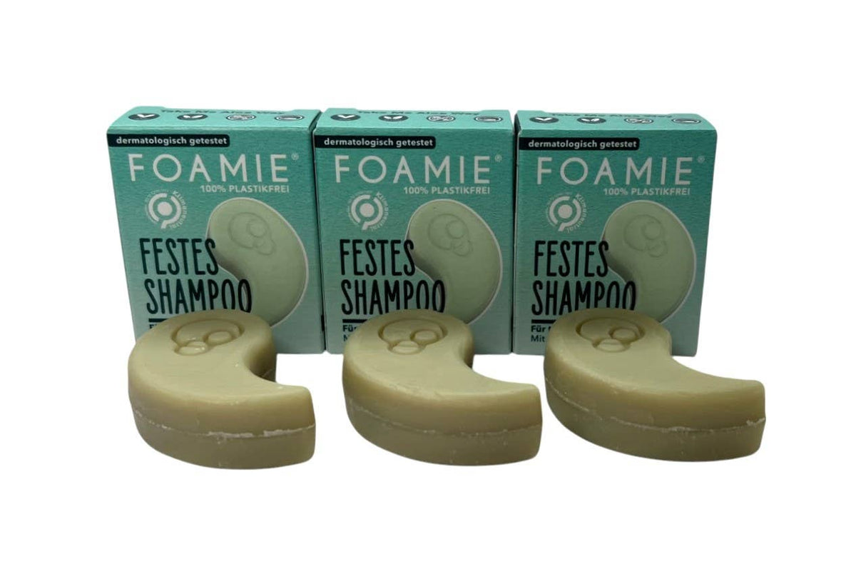 FOAMIE fast sjampo i reisestørrelse