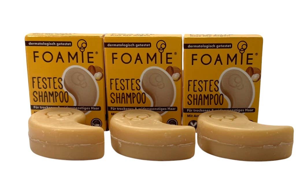 FOAMIE fast sjampo i reisestørrelse