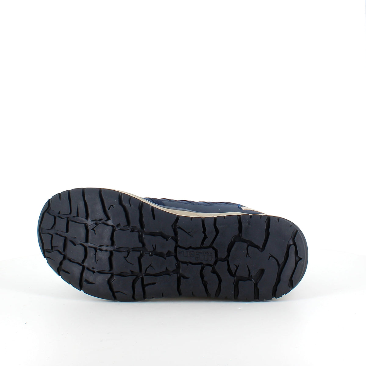 Green Comfort Path Pipi – blå outdoor-sneaker med H-lest og svangstøtte