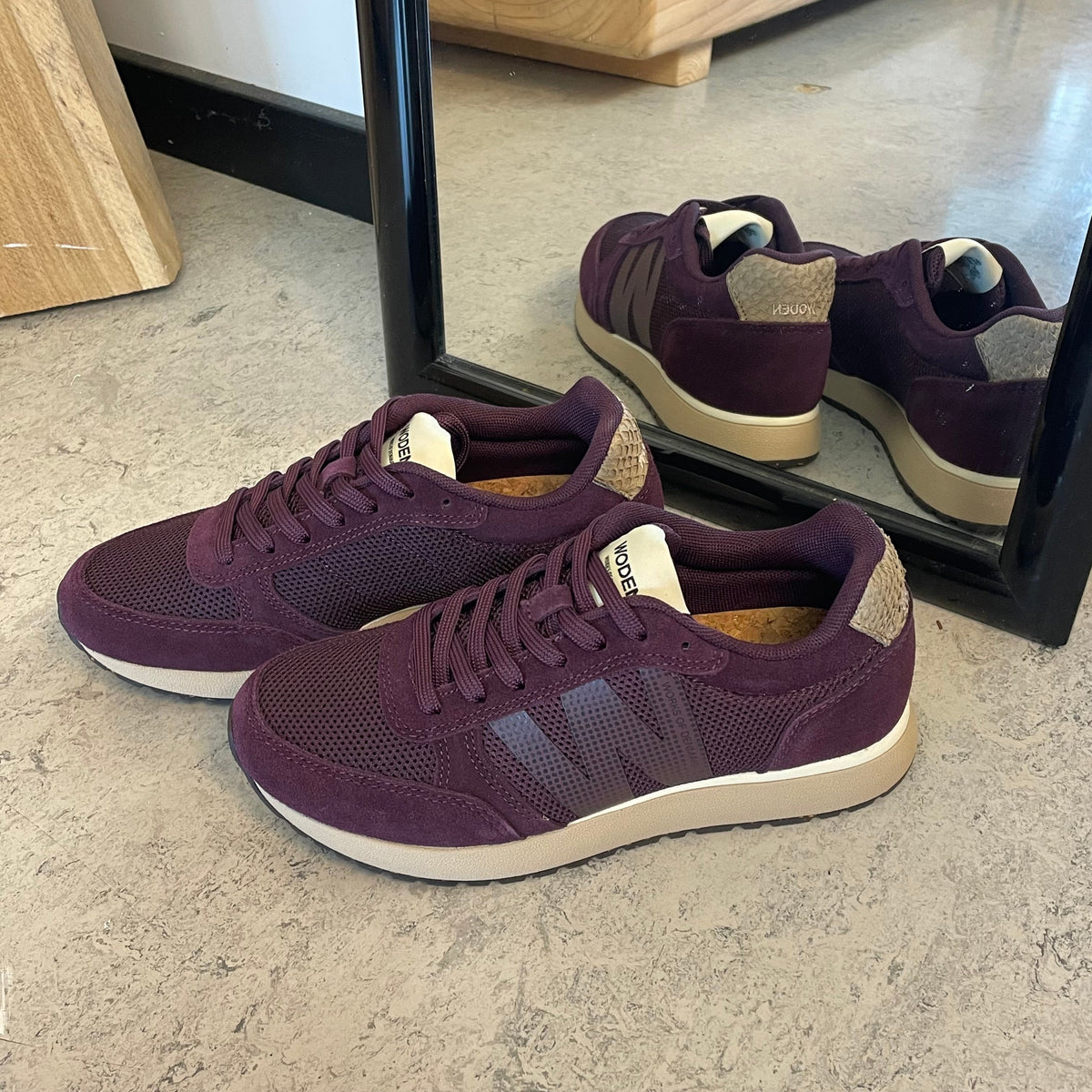 Woden Ydun Icon II – lyngfarget sneaker med lett og luftig komfort