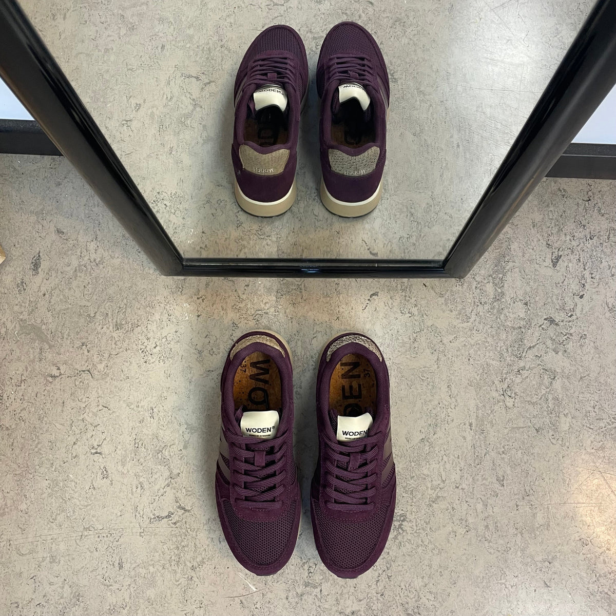 Woden Ydun Icon II – lyngfarget sneaker med lett og luftig komfort