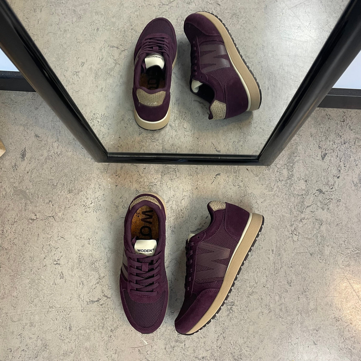 Woden Ydun Icon II – lyngfarget sneaker med lett og luftig komfort