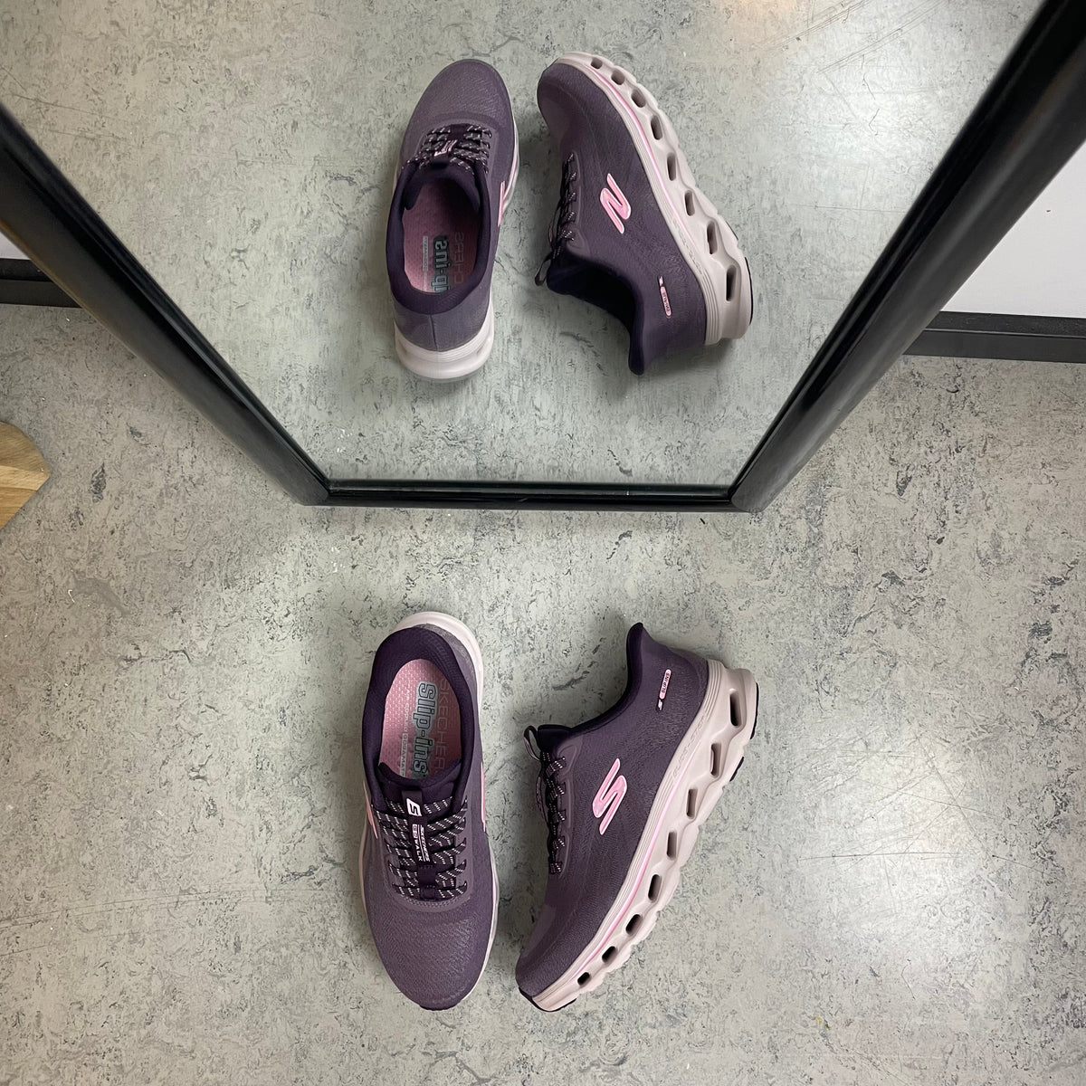 Skechers GO WALK Glide-Step 2.0 - Slip-in sko med støtdemping