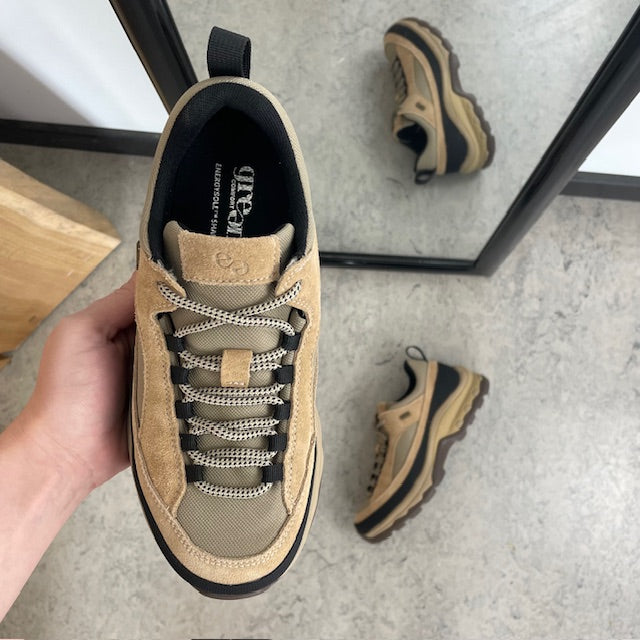 Green Comfort London Loa – vanntett sneaker med støtte i fotbuen og ekstra god plass