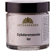 Urtegaarden Dybderensende Ler – Naturlig ansiktsmaske for fet og uren hud