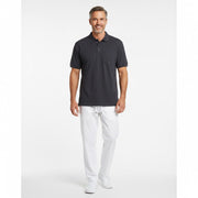 Nybo Koksgrå Herre Basic Polo Shirt, Kortermet, Brystlomme, Slitesterk