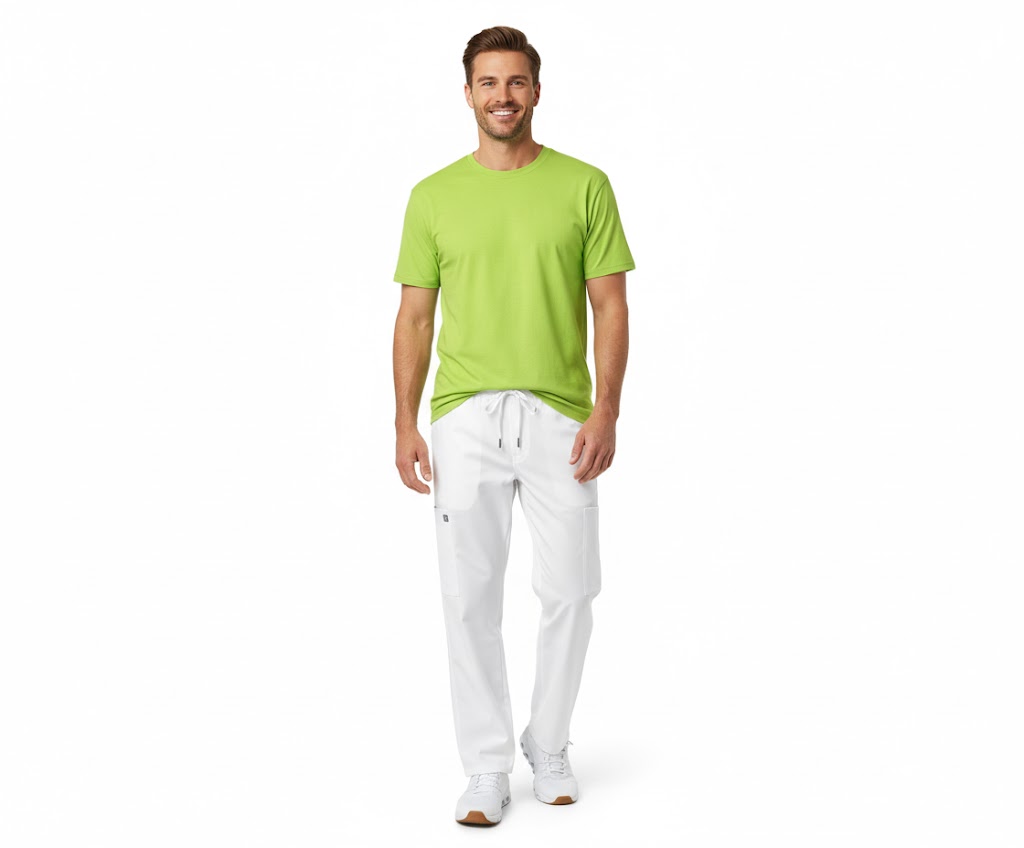Nybo Lime Herre Basic T-shirt, klassisk modell, bevarer fasongen