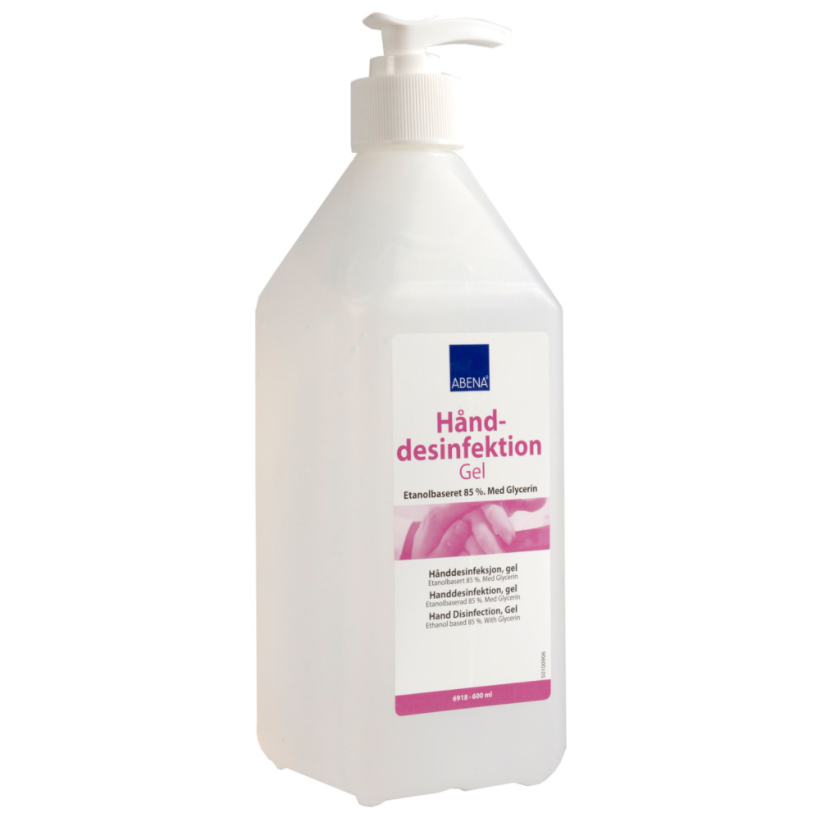 Hånddesinfeksjonsgel 600 ml