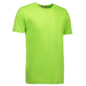 Limefarget T-skjorte med rund hals