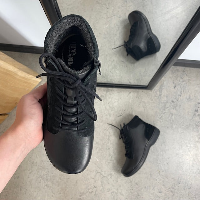Green Comfort - Varm lærstøvel med ekstra plass og EnergySole™