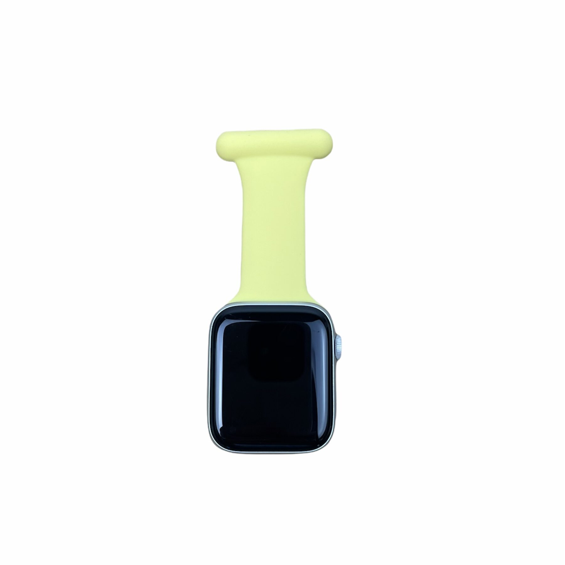 Gul silikonrem til Apple Watch (sykepleie)