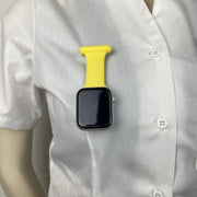 Gul silikonrem til Apple Watch (sykepleie)