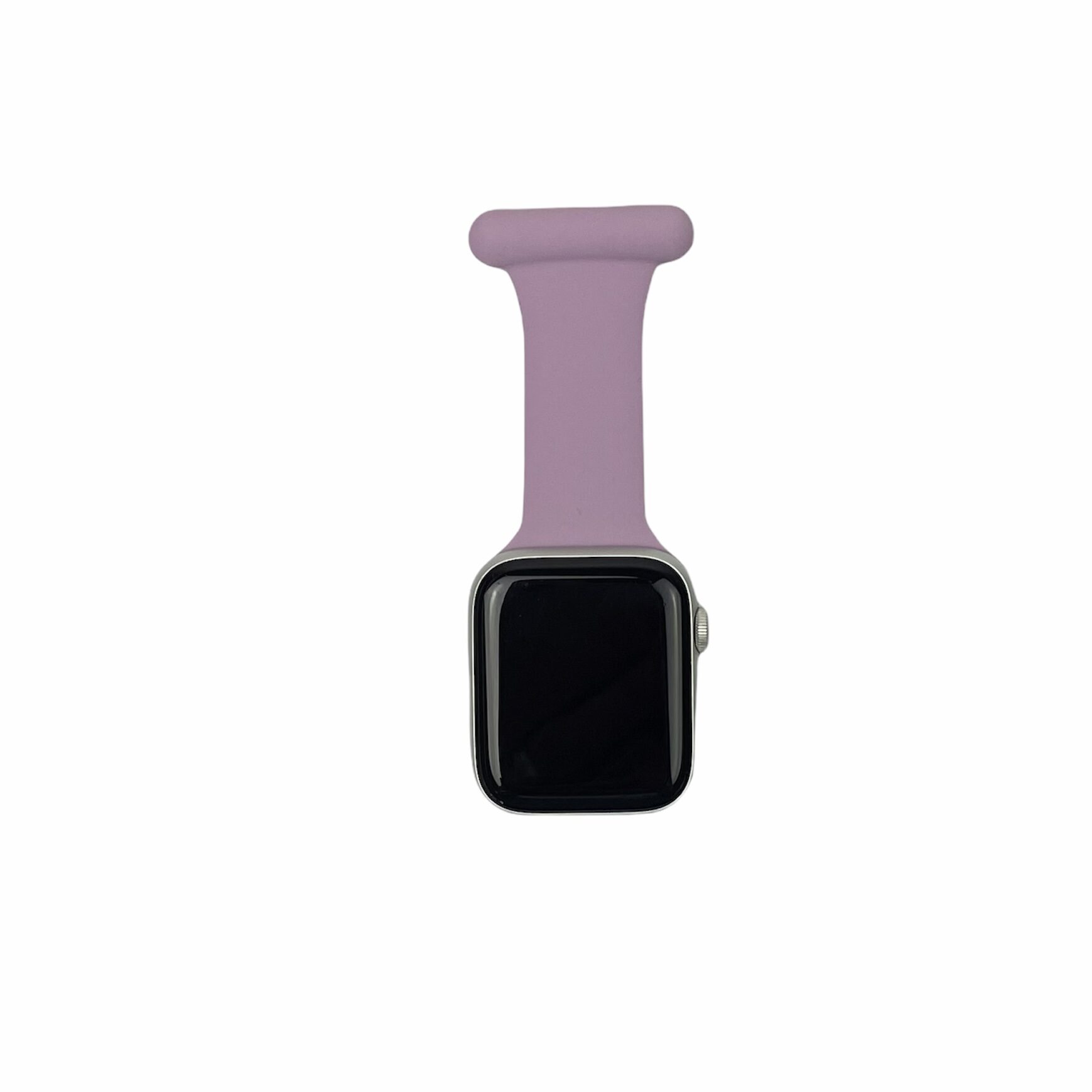 Lilla silikonrem til Apple Watch for sykepleiere