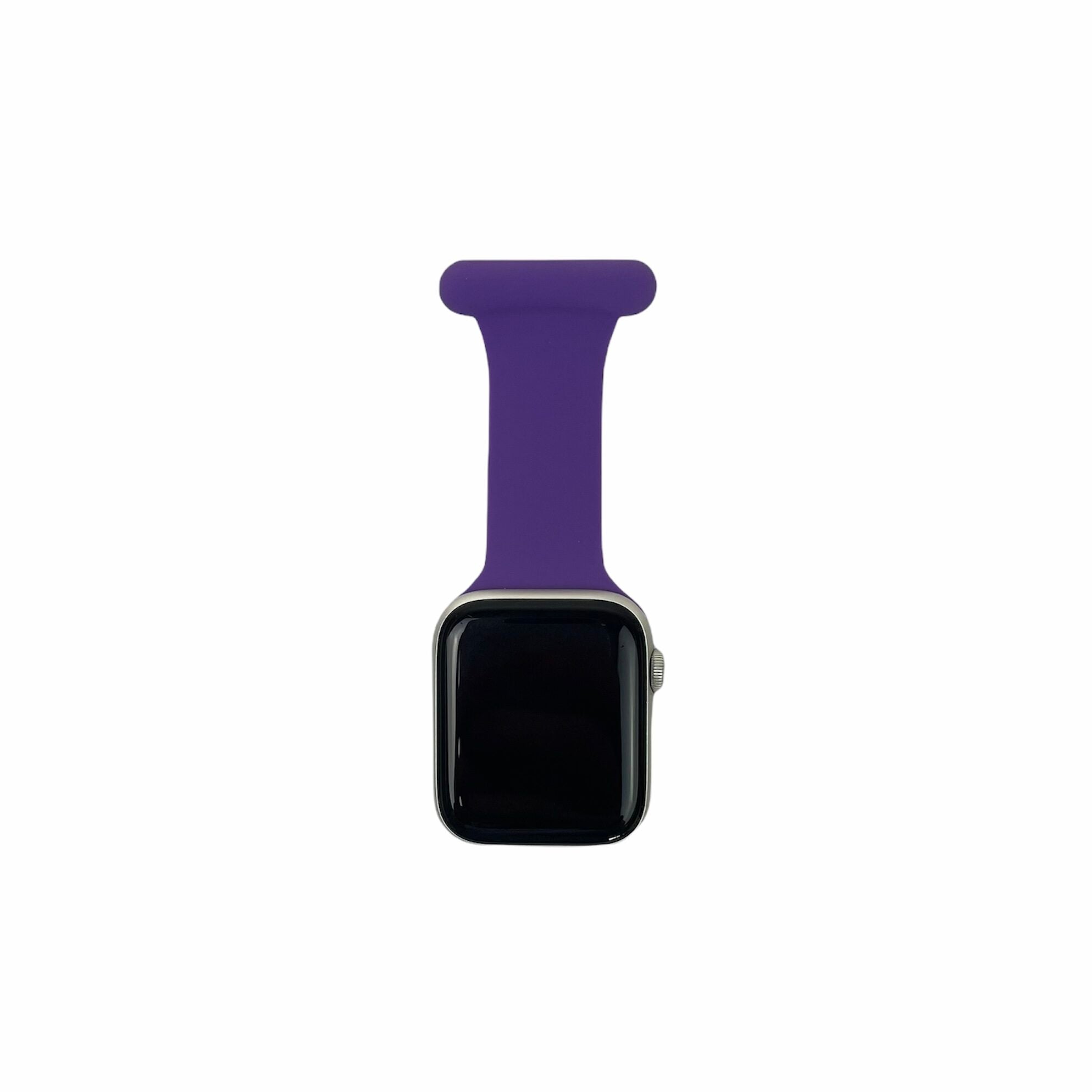 Lilla silikonrem til Apple Watch for sykepleiere