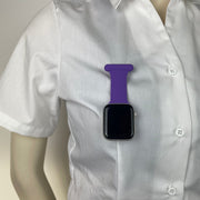 Lilla silikonrem til Apple Watch for sykepleiere