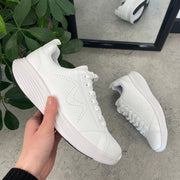 Hvit Ren Lace-up-sko fra MBT