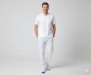 Nybo Hvit Unisex Charisma Premium Busseronne, slisser, temperaturregulerende