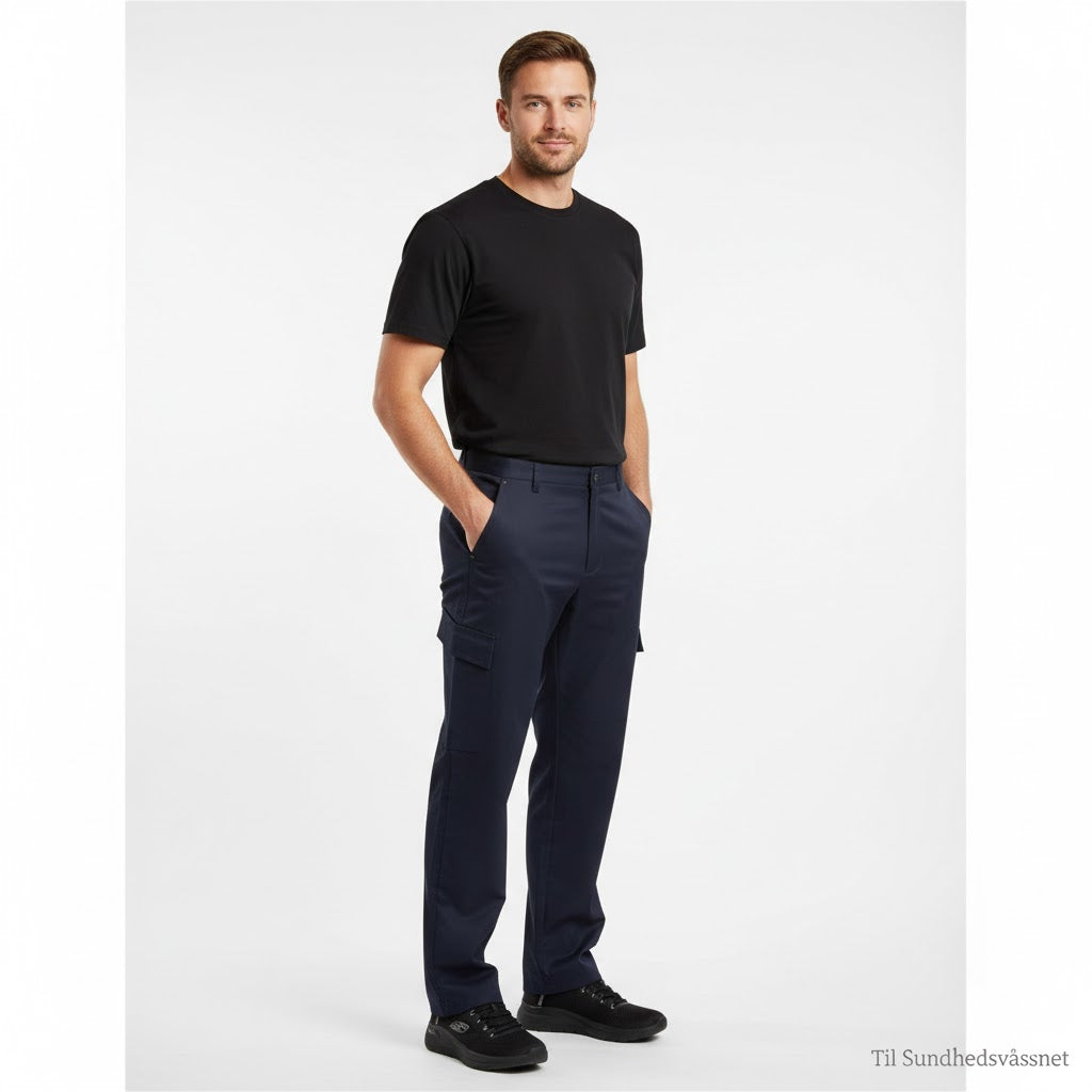 Nybo Blue Shadow Herrebukser Inside-Out Flex, Justerbar Lengde