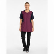 Nybo Bordeaux dametunika, Sporty Mix, pustende, stretch, komfort
