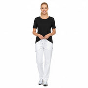 Nybo svart dame Prowear T-skjorte, slitesterk, figursydd, formstabil