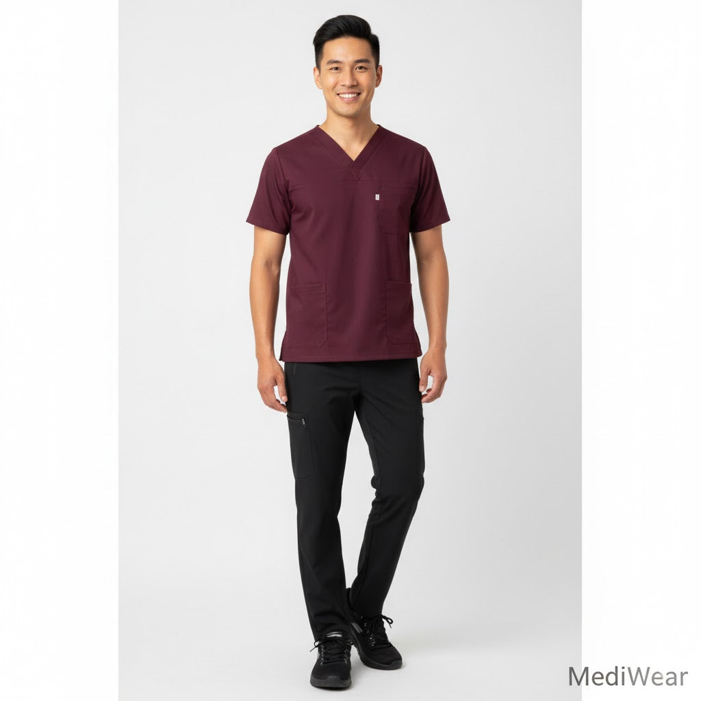Nybo Bordeaux Unisex Charisma Busseronne, stor bevegelsesfrihet, smarte trykknapper