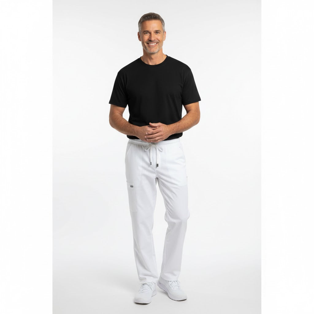 Nybo Sort Herre Basic T-shirt — klassisk modell, slitesterk fasong