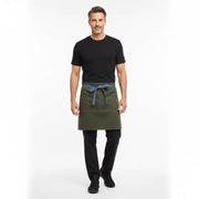 Nybo Brun/Denimblå Unisex New Nordic Forkle, holdbart med lommer