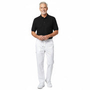 Nybo Svart Herre Prowear Poloshirt, Kortermet, Slitesterk, Brystlomme