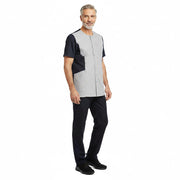 Nybo Grå Melange Unisex Sporty Mix Tunika — Pustende, Stretch og Komfort