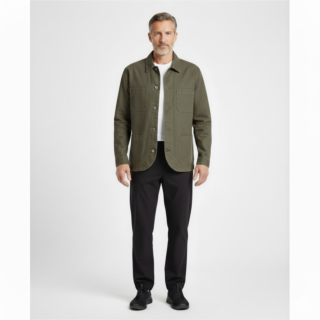 Nybo Brun Unisex New Nordic Utendørsjakke — Komfortabel, Strekkbar, Holdbar