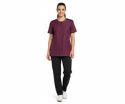 Nybo Bordeaux Unisex Sporty Tunika, romslige lommer, justerbar