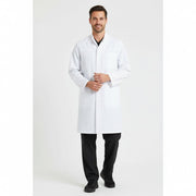 Nybo Hvit Unisex HACCP-kittel, justerbare ermer, slitesterk