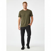 Nybo Oliven Herre Basic T-shirt, slitesterk, klassisk modell