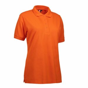 Nybo Orange Dame Prowear Polo, ekstra slitesterk